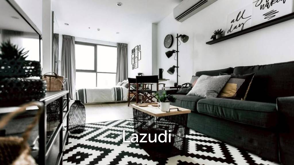 รูป 36th Floor 28.5 sqm Studio Condo at Ideo Q Chula-Samyan Bang Rak - รูปที่ 2/6
