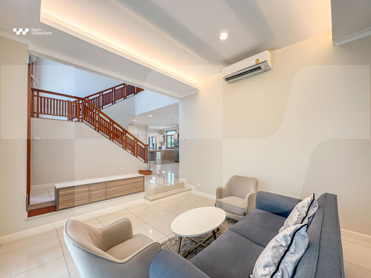 รูป 🔥ให้เช่า มี3D Virtual-Tour🔥บ้านเดี่ยว2ชั้น Narasiri Pattanakarn - Srinakarin 3ห้องนอน/4ห้องน้ำ 100ตร.วา, 374ตร.ม. - รูปที่ 4/55