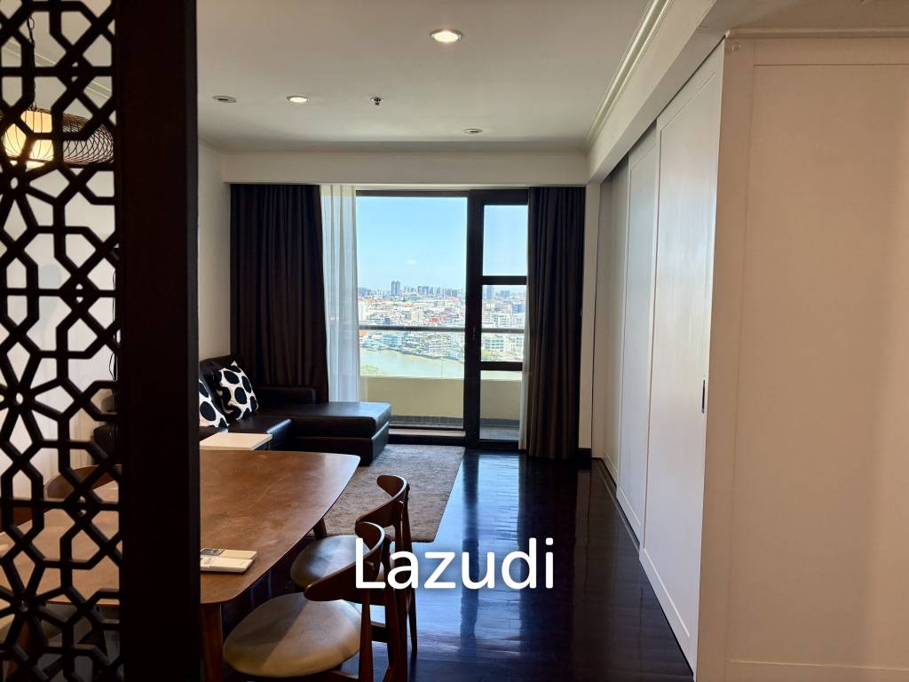 รูป 1 bedroom 1 bathroom Condo 62 sqm. at Baan Chao Praya for rent - รูปที่ 5/7