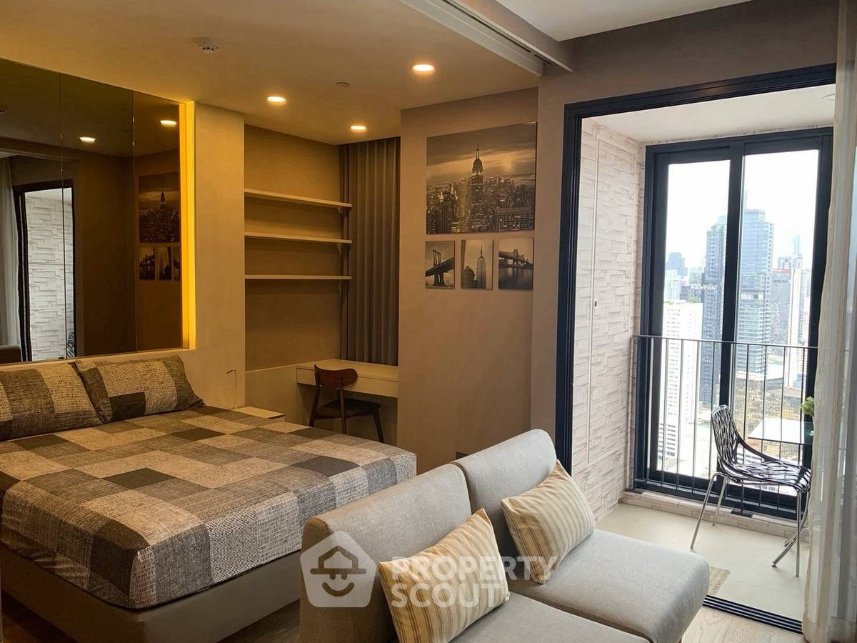 picture High-Floor 1-BR 34 Sqm At Ashton Chula Silom, 100m To MRT Sam Yan (ID 3072357) - 1/10