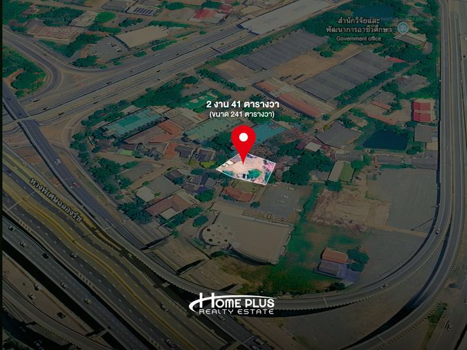 ขายที่ดินแปลงศักยภาพ ซอยรามอินทรา 36 ถนนประดิษฐ์มนูธรรม ใกล้ตลาดนัดเลียบด่วนรามอินทรา