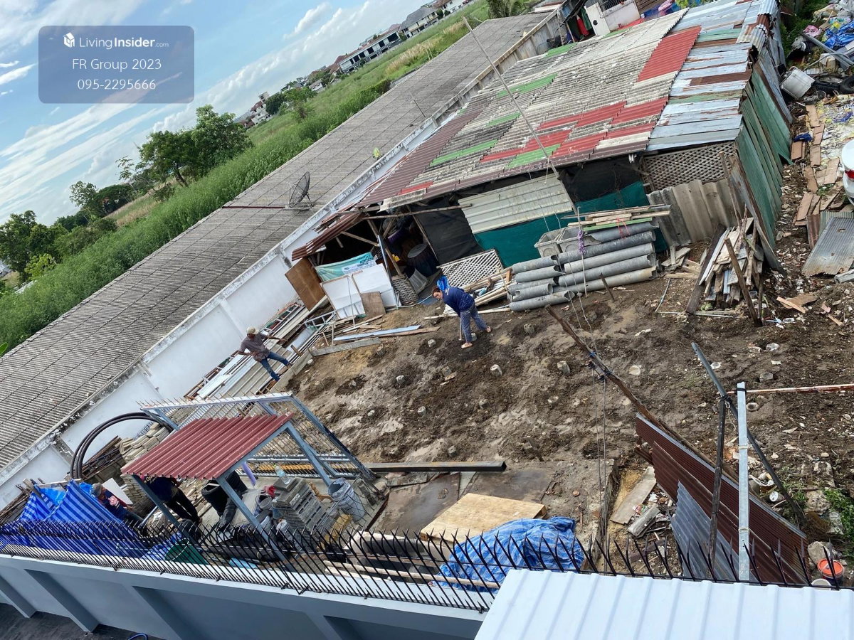รูป ขายที่ดิน ถมแล้ว ซอยรามคำแหง68 ในหมู่บ้านกิตินิเวศน์ หน้ากว้าง 18 เมตร ลึก 52 เมตร น้ำไม่ท่วม อยู่ซอยตันไม่วุ่นวาย - รูปที่ 1/2