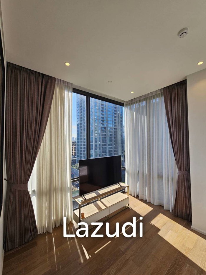 รูป 94 sqm corner 2 bedroom condo on high floor at MUNIQ Langsuan Lumpini Bangkok - รูปที่ 5/17