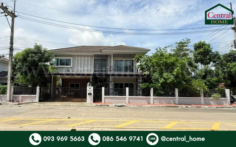 รูป บ้านเดี่ยว บ้านบุญยกร เลค พาร์ค รังสิต คลอง 6 หลังมุม - รูปที่ 1/21