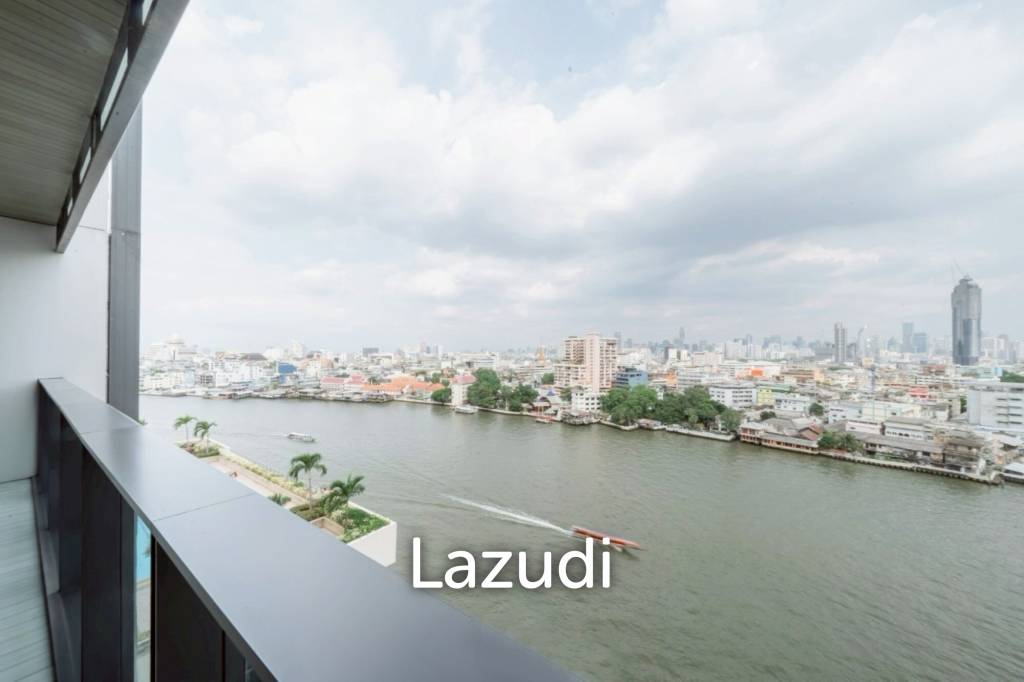 picture 160 sqm riverfront 2-bedroom condo Banyan Tree Residences Khlong San Bangkok - 35/36