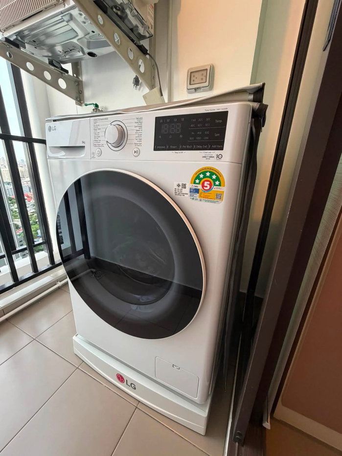 รูป 🛎️ให้เช่าห้องแต่งหรู Build-in จัดเต็ม คอนโด Regent Home วุฒากาศ  ชั้น 25 ตึก A วิวนอก มองเห็นองค์พระสวยงาม 🧸 - รูปที่ 9/12