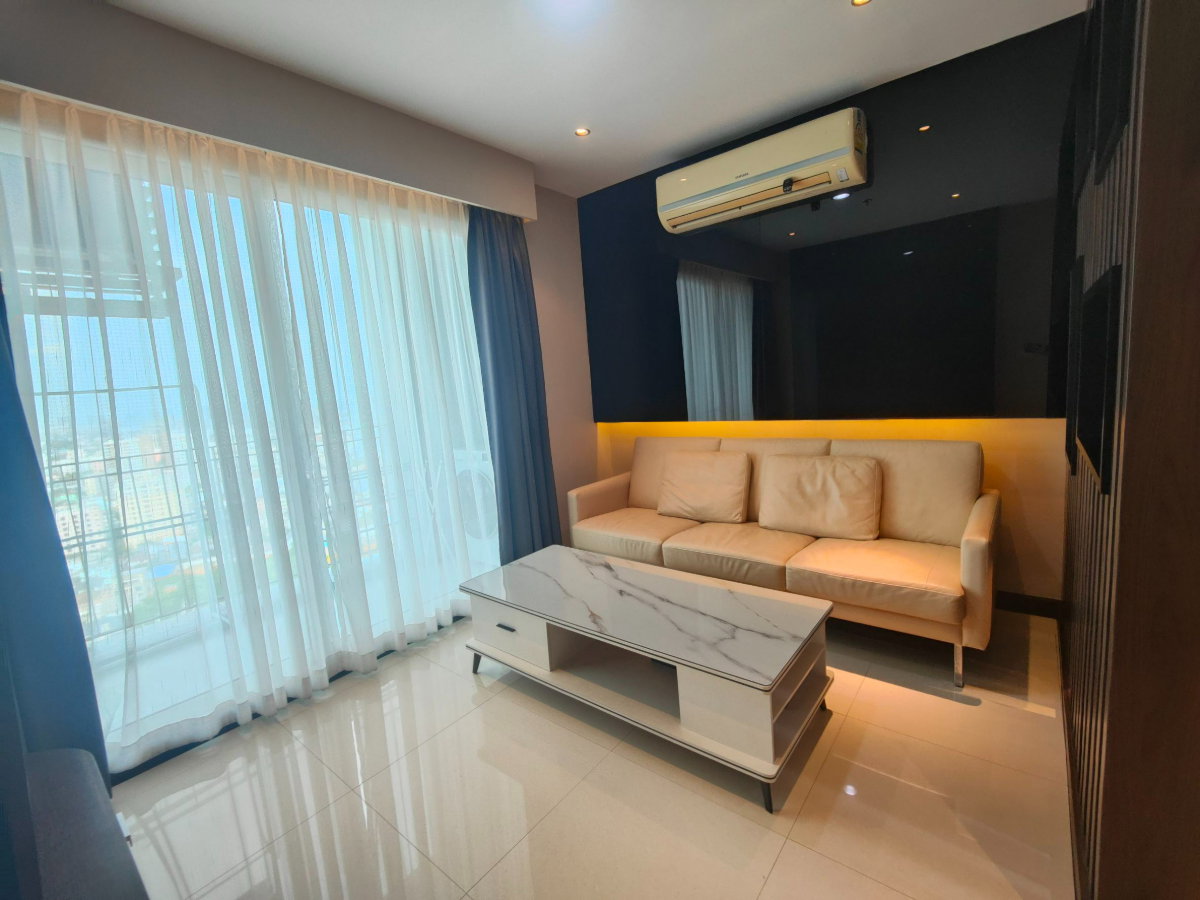 picture For rent : Diamond Rachada 60.03 sq.m. 27th floor, 2bedroom1bathroom ,Close to MRT Huai Khwang - 2/38