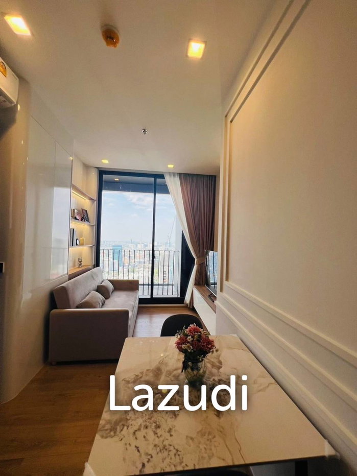 รูป 34.87 sqm high-floor 1-bedroom condo Noble Around Ari Phaya Thai - รูปที่ 2/15