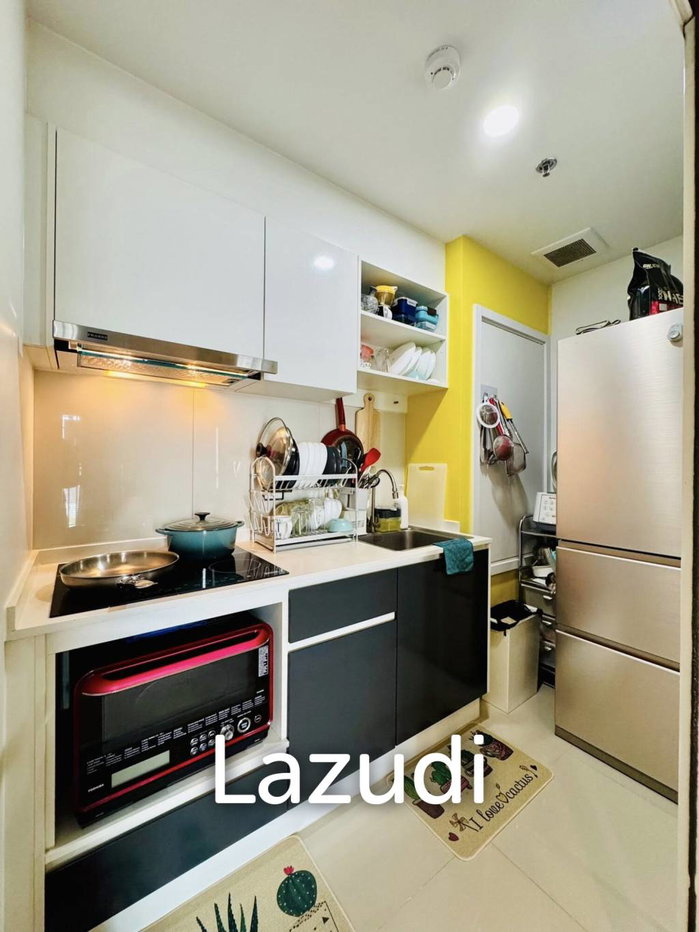 picture 49 sqm high floor condo with skyline view in Bang Kapi Bangkok - 3/7