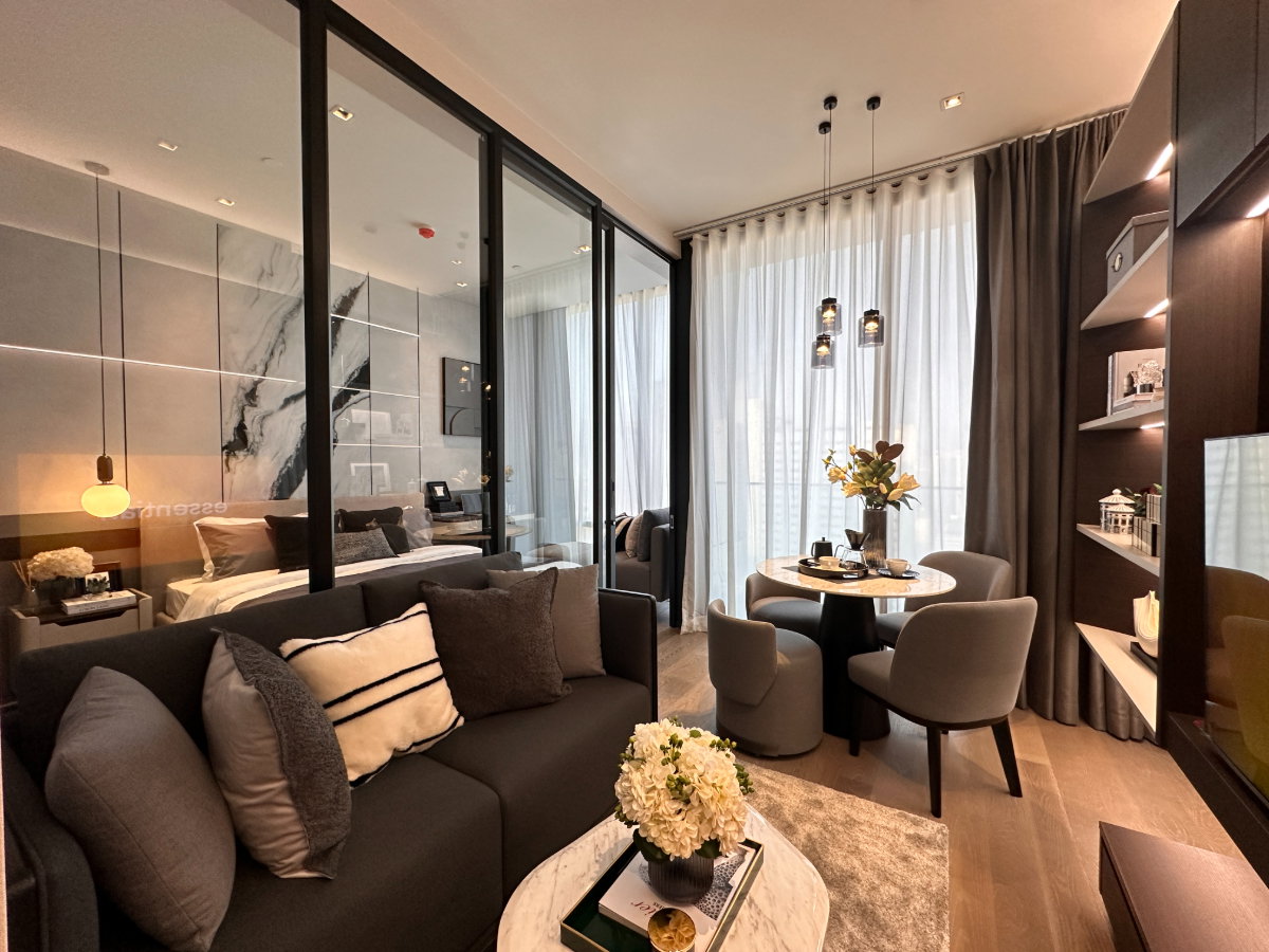 picture Ashton Silom, project closing price, 1 bedroom, large size, fully furnished, special discount. - 3/11