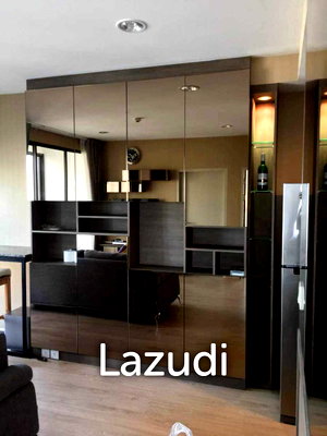 คอนโดให้เช่า : 50.5 sqm high floor condo at Ideo Q Ratchathewi Bangkok