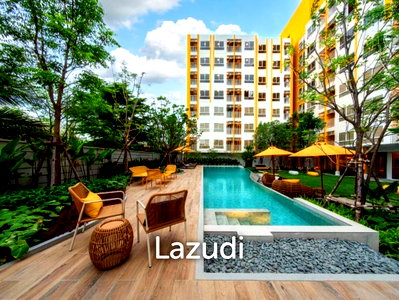 ขายคอนโด : คอนโดเฮย์ หัวหิน 24.5 ตร.ม. ชั้น 4 วิวสวนสระว่ายน้ำ