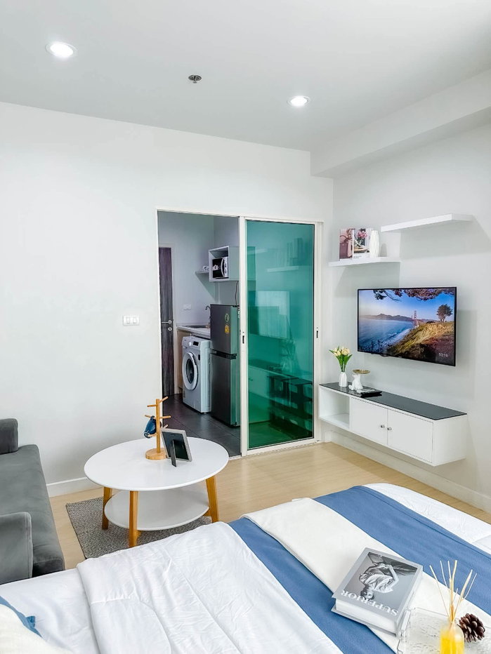 รูป 🔥 Metro Sky Sathorn - Wutthakat ห้อง Studio ชั้น 19 ใกล้ BTS วุฒากาศ เพียง 12,000 บาท/เดือน ✨  ห้องสวย พร้อมเข้าอยู่ 🏙️ - รูปที่ 9/12