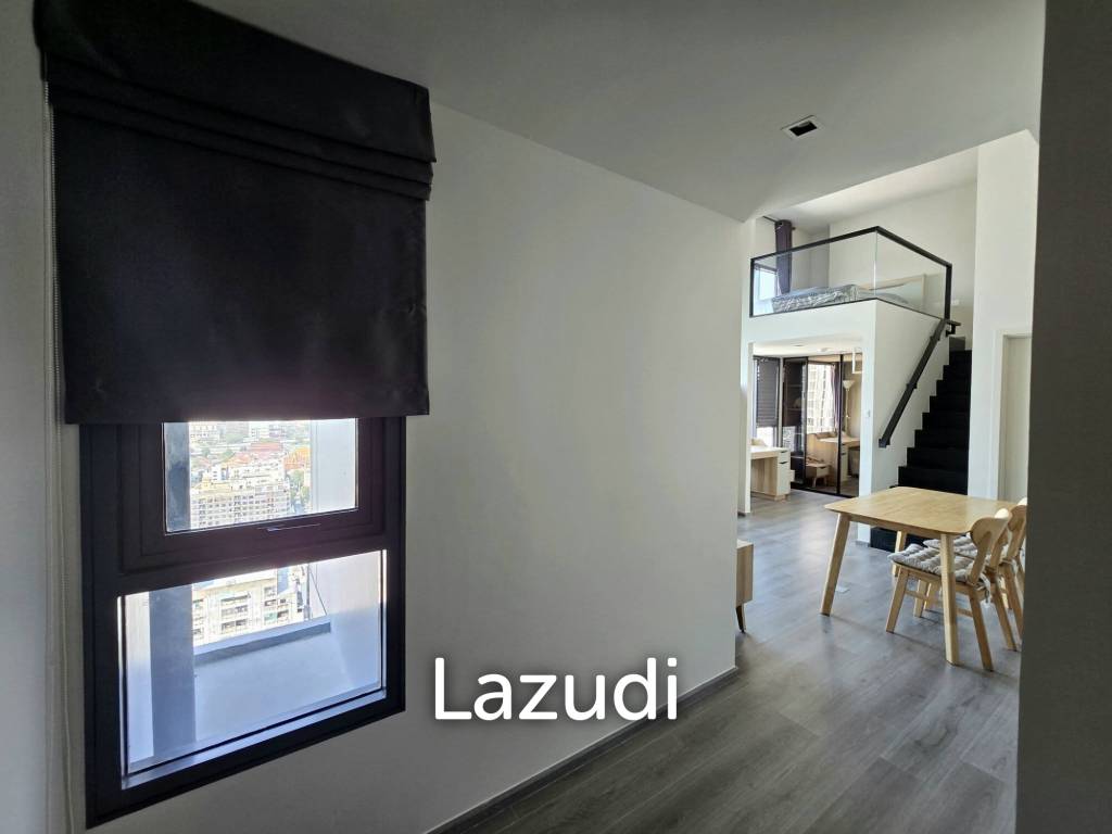 รูป 44 sqm loft-style 1 bedroom condo on high floor in Phaya Thai Bangkok - รูปที่ 8/21