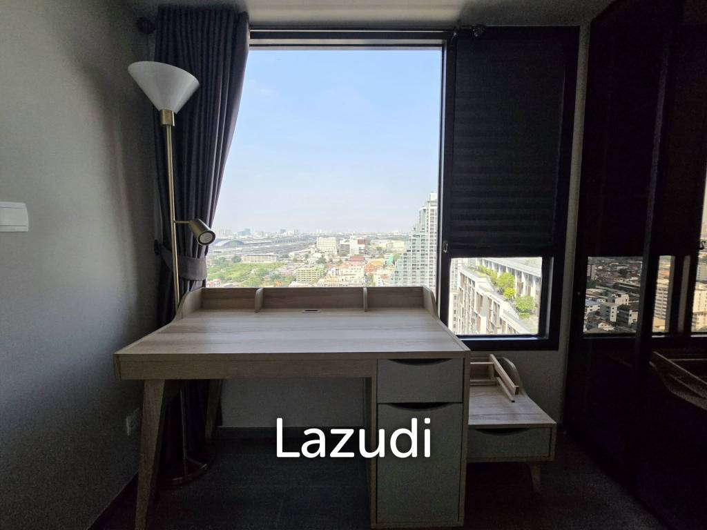 รูป 44 sqm loft-style 1 bedroom condo on high floor in Phaya Thai Bangkok - รูปที่ 12/21