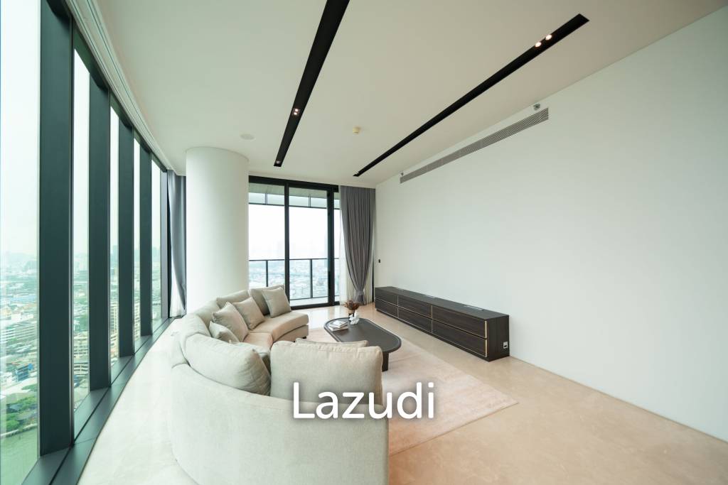 picture 178 sqm river view 2 bedroom condo Banyan Tree Residences Riverside Bangkok Khlong San - 1/33