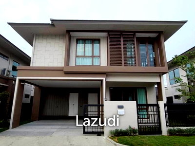 เช่าบ้านเดี่ยว กรุงเทพมหานคร : บ้านเดี่ยว4ห้องนอน 2 ชั้น 196 ตร.ม. ทำเลกรุงเทพกรีฑา ใกล้สวนและสิ่งอำนวยความสะดวก