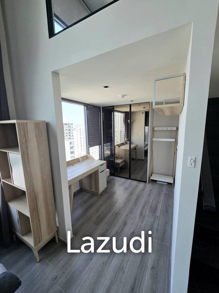 รูป 44 sqm loft-style 1 bedroom condo on high floor in Phaya Thai Bangkok - รูปที่ 6/21