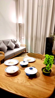 Condos for rent : 📣Nice room!📣 For Rent Condo PARK ORIGIN THONGLOR Building C, Floor 45,Duplex 2 bed room, Room size 47.00 sqm