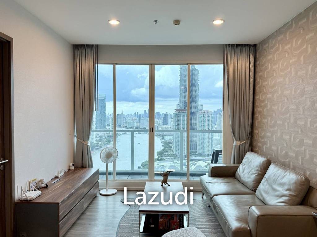 picture 49 sqm river view condo on 30th floor Menam Residences Bangkok - 3/10