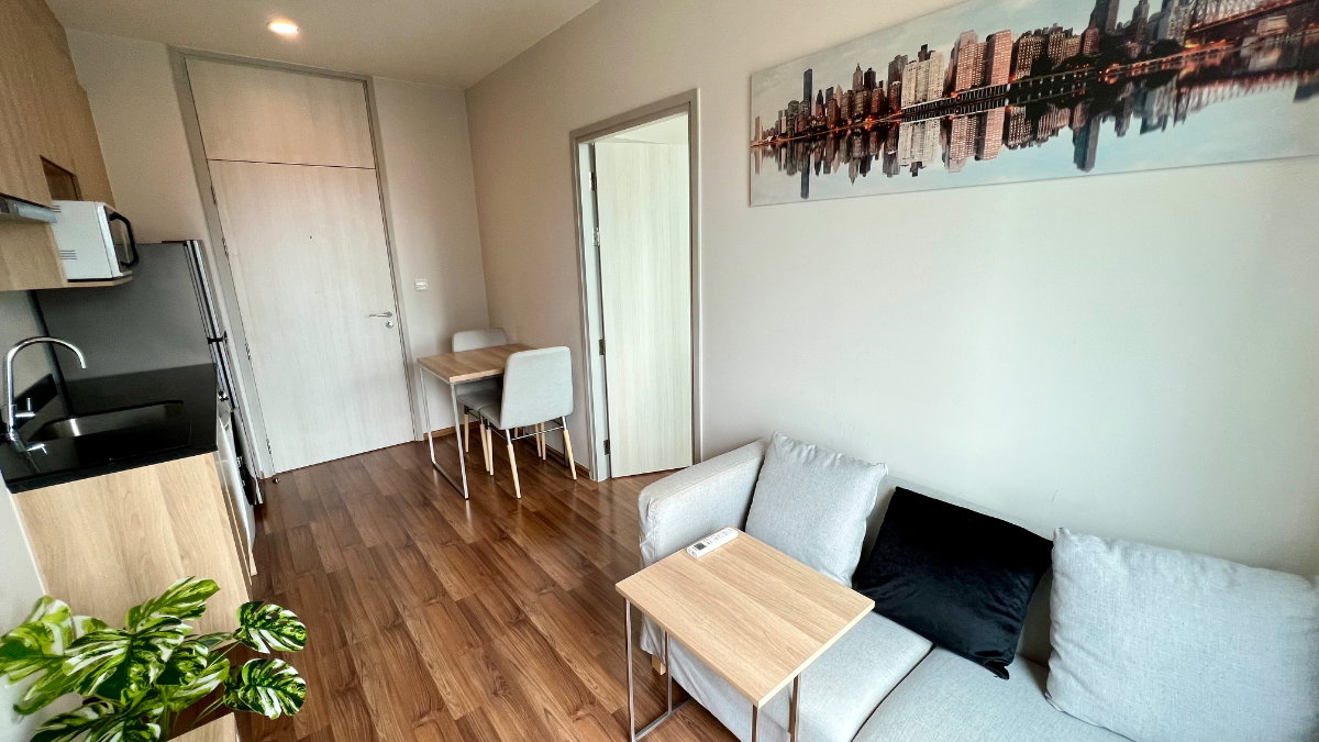รูป คอนโด Noble revolve Ratchada 2📌 ห้องสวย อยู่สบาย ไม่ร้อน วิวโล่ง พร้อมอยู่ทันที 👍🏻🏙️ - รูปที่ 4/12