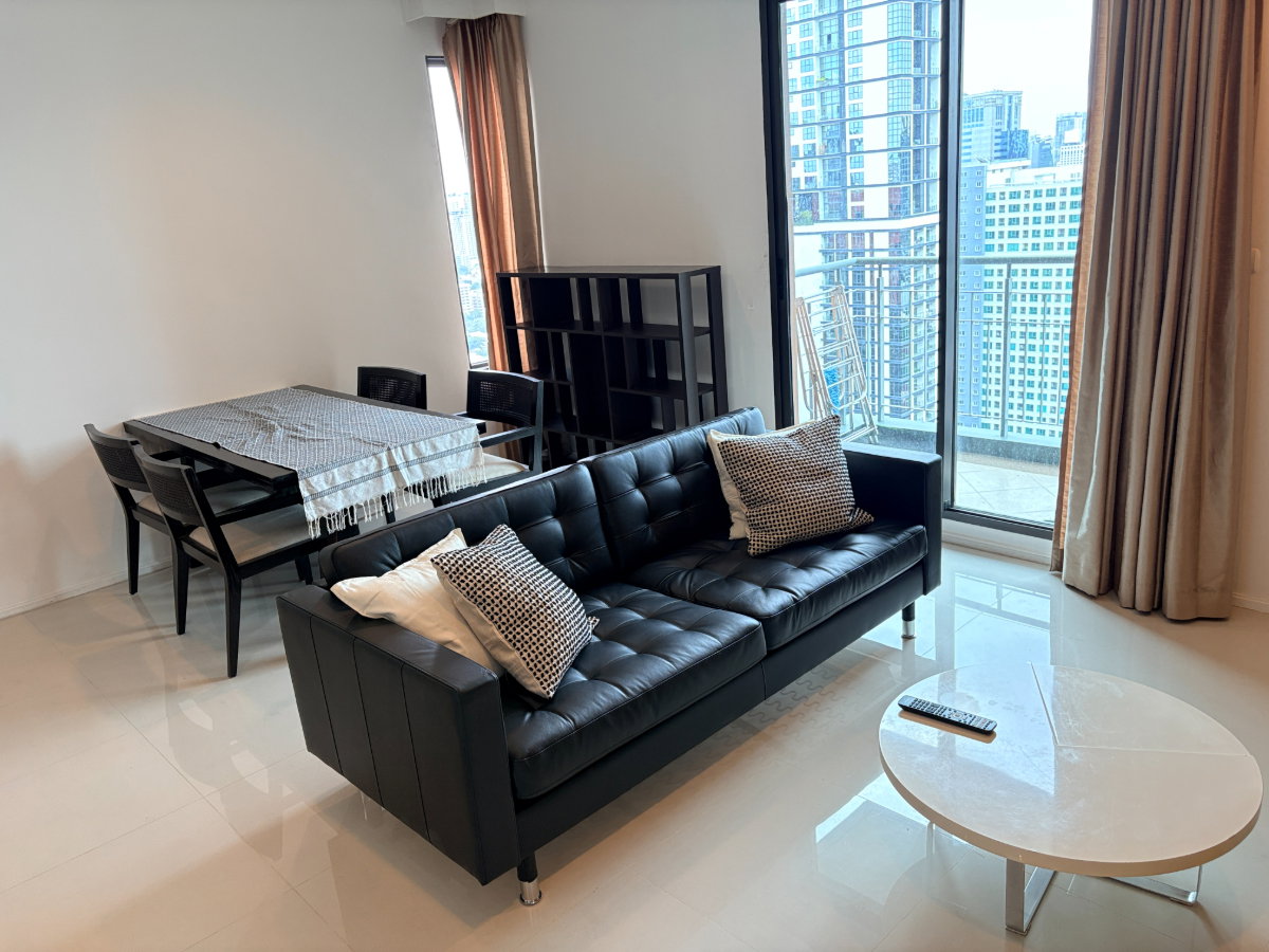 รูป วิลล่าอโศก 2 Bedroom 2 Bathroom 81sqm ชั้นสูง วิวสวย - รูปที่ 2/21