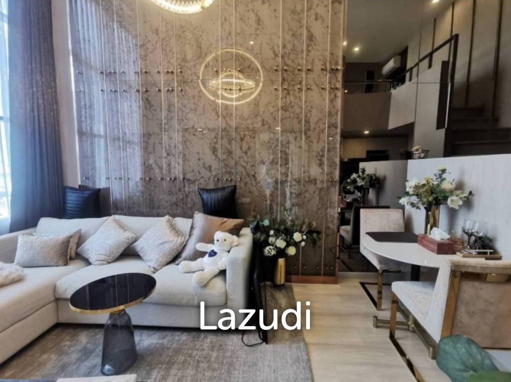 รูป 44 sqm loft 2 bedroom condo on 31st floor Knightsbridge Prime Sathorn Bangkok - รูปที่ 4/10
