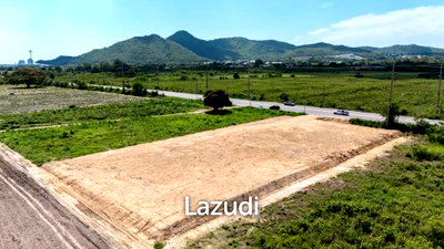 ที่ดิน ทับใต้ ประจวบคีรีขันธ์ : ที่ดินเปล่า 3200 ตร.ม. รูปแปลงสวย ติดถนน ทับใต้