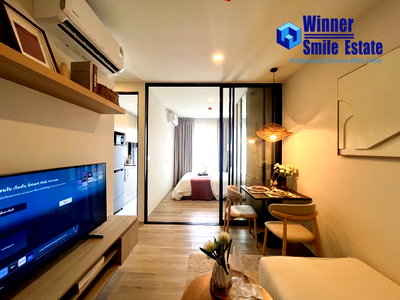 Condos for sale : Condo for sale in Bangna area, price 2.xx million baht. Origin Place Bangna, near MRT Sri Eiam and Central Bangna.