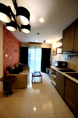 Condos for rent : For Rent Condo WHIZDOM @ PUNNAWITHI STATION Building 1, Floor 2,1 BED PLUS, Room size 45 sqm