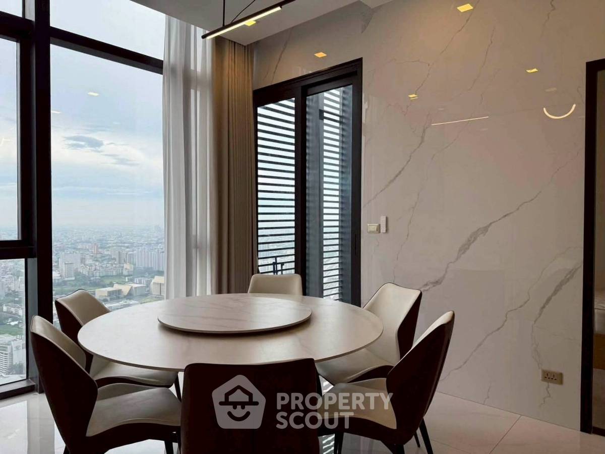 picture 4-BR Condo At One 9 Five Asoke Rama 9, 300m To MRT Phra Ram 9, 59th Floor (ID 3072223) - 4/13