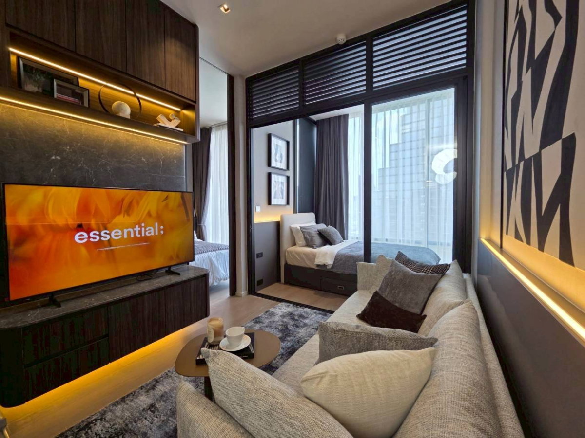 รูป ห้องแต่งครบ 2br 49 ตรม.ห้องสุดท้าย กู้เต็ม100% ชั้นสูง วิวเมือง - รูปที่ 2/11