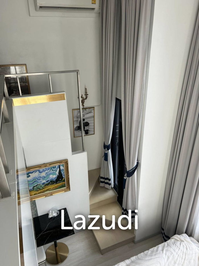 รูป 39 sqm loft-style 1 bedroom condo on 29th floor at Knightsbridge Prime Sathorn Bangkok - รูปที่ 3/6
