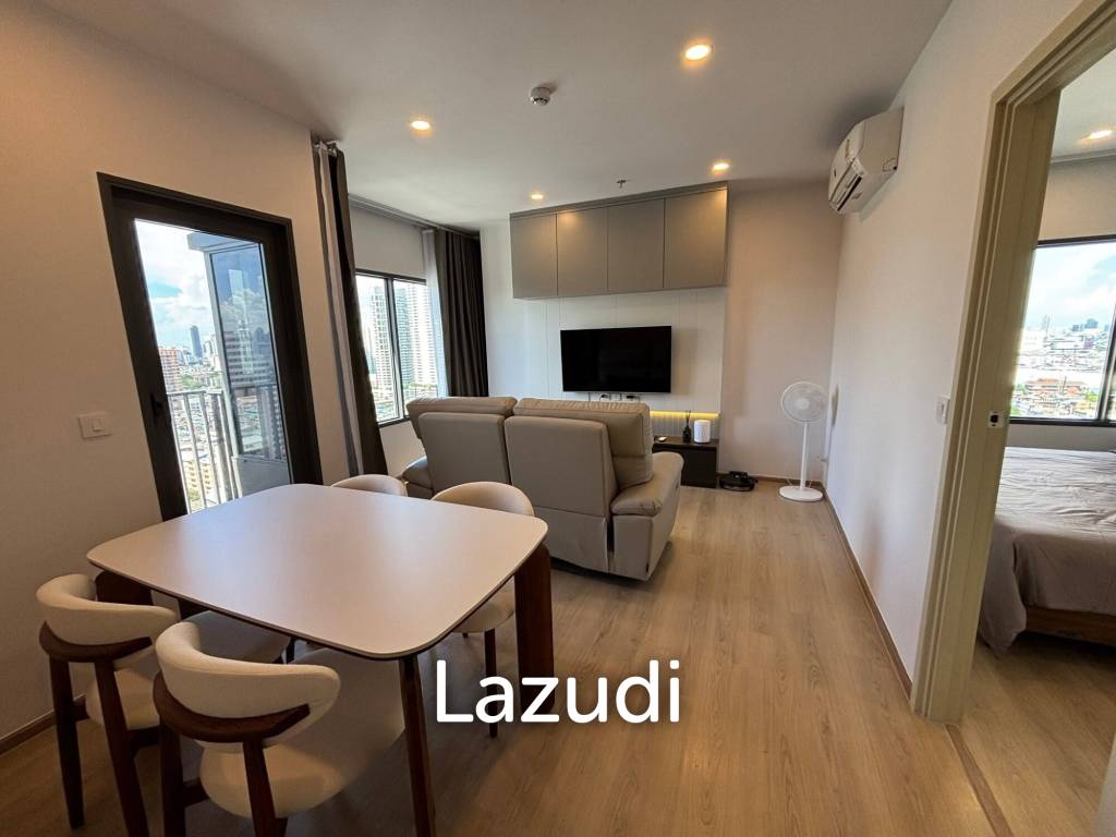 รูป 50 sqm 2 Bed Condo on 23rd Floor at Life Rama 4 - Asoke Khlong Toei - รูปที่ 3/14