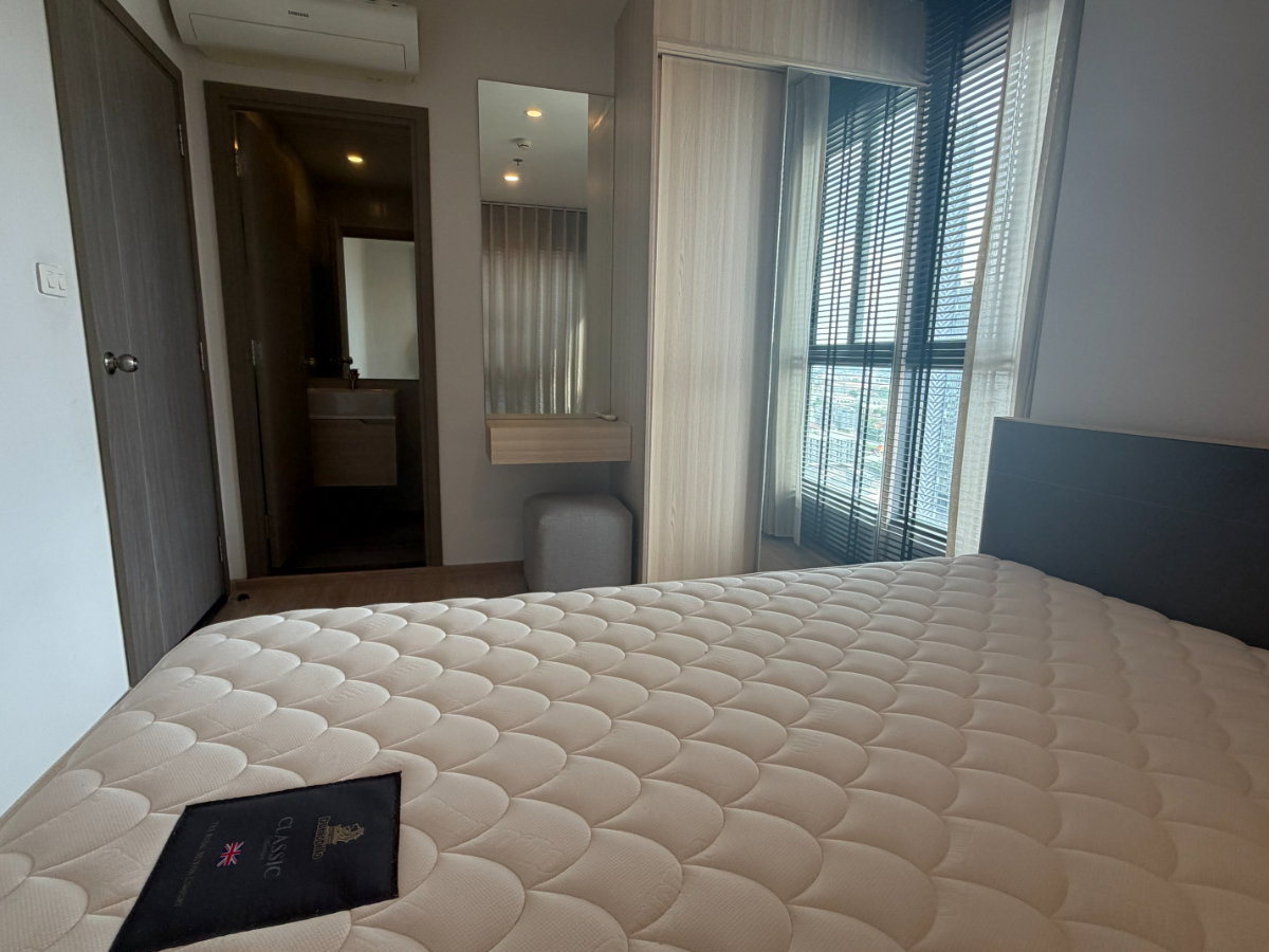 รูป ปล่อยเช่า!! คอนโด 2 ห้องนอน ใกล้ BTS บางนา | Ideo O2 | ชั้นสูง เฟอร์ครบพร้อมอยู่ , เดินทางสะดวกใกล้สี่แยกบางนา - รูปที่ 7/12