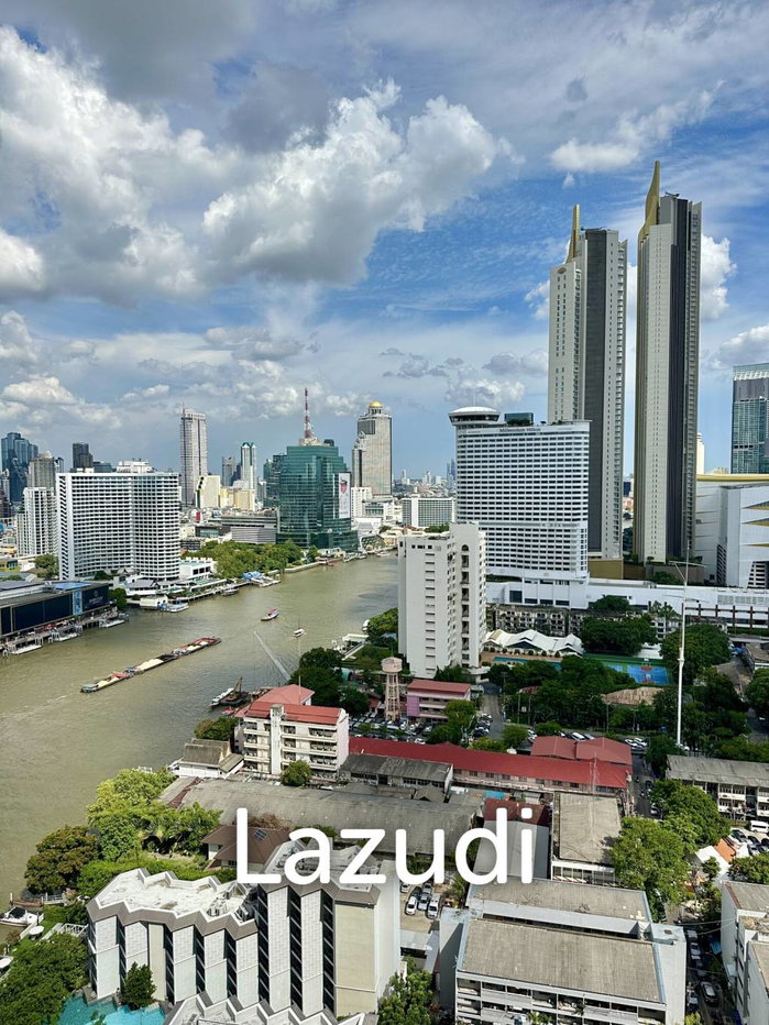 picture 3 bedroom 2 bathroom river view apartment 137 sqm. at Baan Chaopraya for rent - 23/23