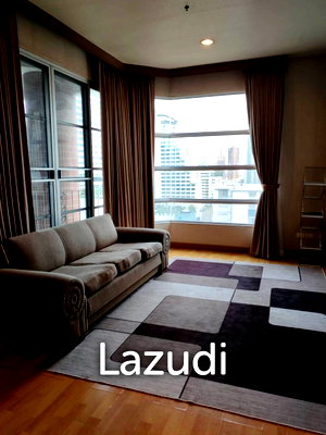 คอนโดให้เช่า : 80 sqm high floor condo at CitiSmart Sukhumvit 18 Khlong Toei