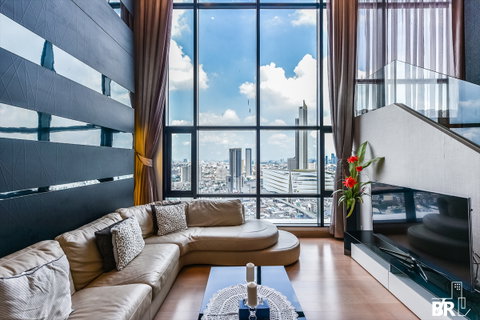 💎 Beautifully Furnished 3-Bedroom Unit 💎 - Urbano Absolute Sathorn–Taksin, Near BTS Krung Thon Buri