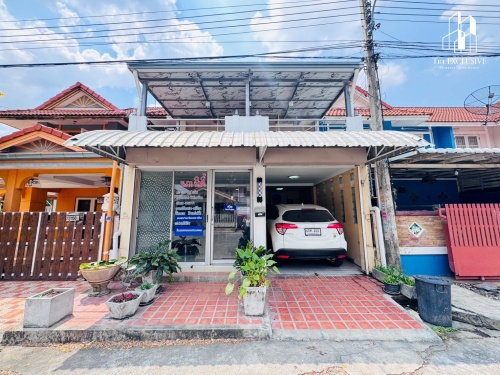 รูป ทำเลค้าขายบนถนนเมน! ขายทาวน์เฮ้าส์ พฤกษา 32 ลำลูกกา-คลอง 6 (19.5 ตร.ว.) ต่อเติมครบ มีห้องอเนกประสงค์ทำร้านค้า/ออฟฟิศได้ ใกล้วงแหวนกาญจนาฯ - รูปที่ 1/9