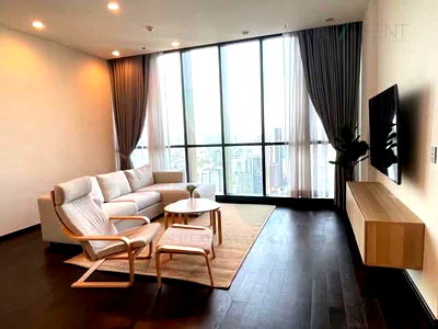 Condos for rent : For Rent Condo WHIZDOM ESSENCE SUKHUMVIT Building 1, Floor 48,4 bed room, Room size 202 sqm