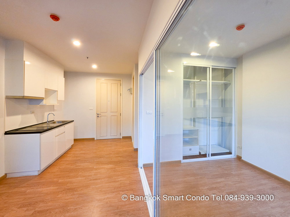รูป *ห้องเปล่า* ให้เช่าคอนโด Parkland วงศ์สว่าง 1 นอน 30 ตรม ห้องใหม่ - รูปที่ 6/8