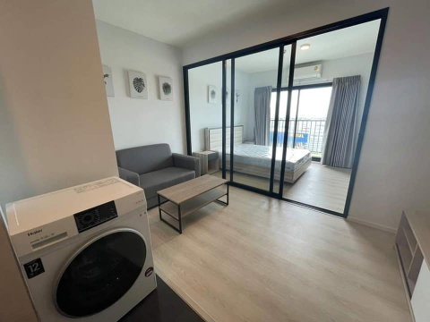 🏙️✨ FOR RENT: A Space Me Bangna — HIGH-FLOOR MODERN LIVING NEAR MEGA BANGNA! 💰 Rental Price: 9,500 THB/month | 📲 Line ID: @condobkk (with @)