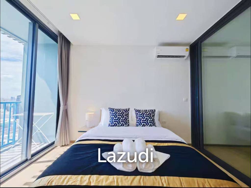 picture 42 sqm modern 1 bedroom condo on 18th floor at XT Phayathai Ratchathewi Bangkok - 3/20