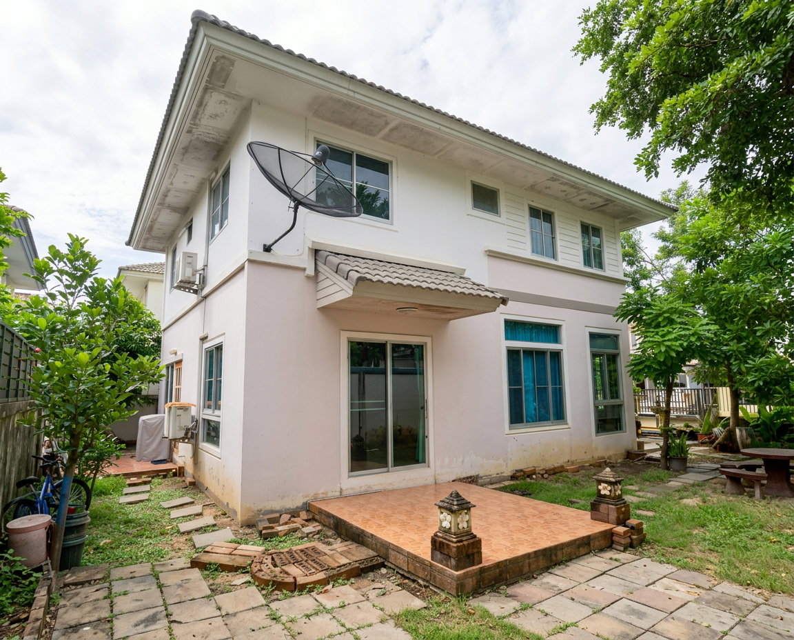 รูป ขายบ้านเดี่ยว 2 ชั้น หมู่บ้านชัยพฤกษ์ บางใหญ่ เฟส 2 | 61.6 ตร.วา | ใกล้ MRT คลองบางไผ่ และ Central Westgate - รูปที่ 1/15