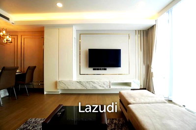 คอนโดให้เช่า : 78 sqm 2-Bed Condo at Siamese Exclusive Queens Khlong Toei