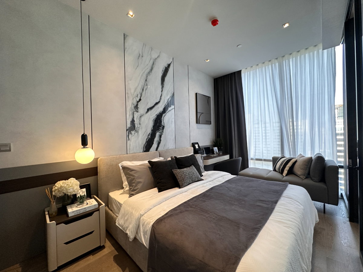 picture Ashton Silom, project closing price, 1 bedroom, large size, fully furnished, special discount. - 8/11