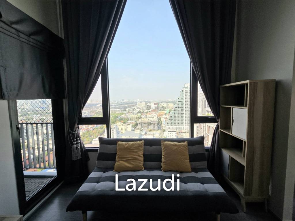 รูป 44 sqm loft-style 1 bedroom condo on high floor in Phaya Thai Bangkok - รูปที่ 7/21