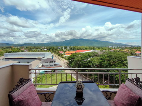 Siritara Condominium for Rent 180° Panoramic Doi Suthep View | Mae Hia | Near Big C Hang Dong | Chiang Mai