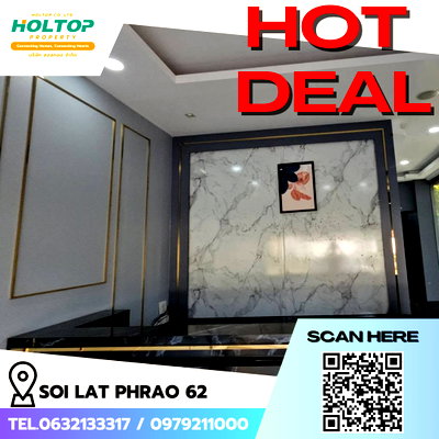 Shophouses for rent Bangkok : #E1147💕100769 Rent Commercial Building Soi Lat Phrao 62