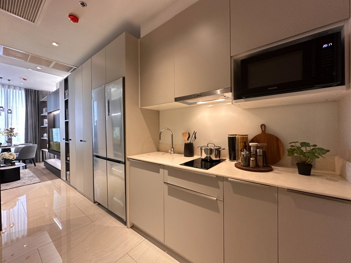 picture Ashton Silom, project closing price, 1 bedroom, large size, fully furnished, special discount. - 1/11